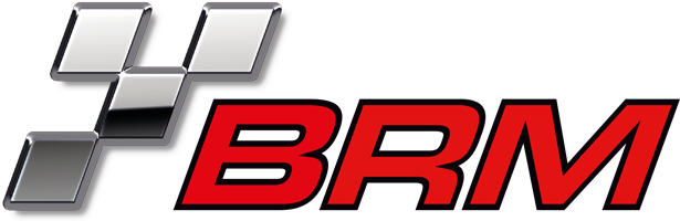 BRM logo white
